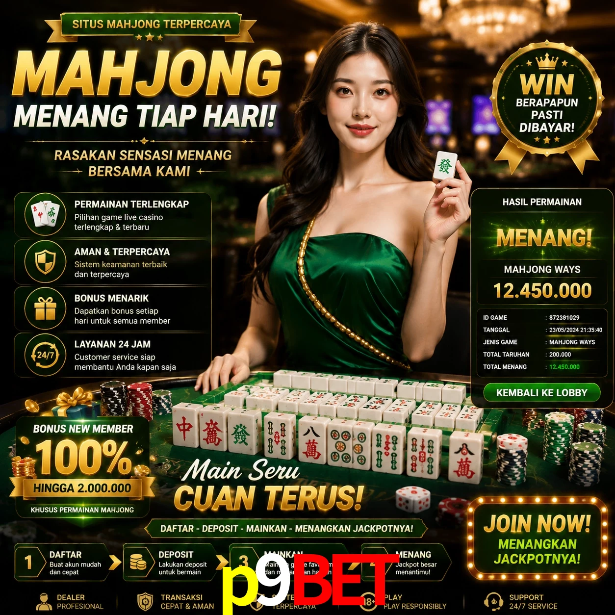 Cashback VIP p9bet - reembolso semanal
