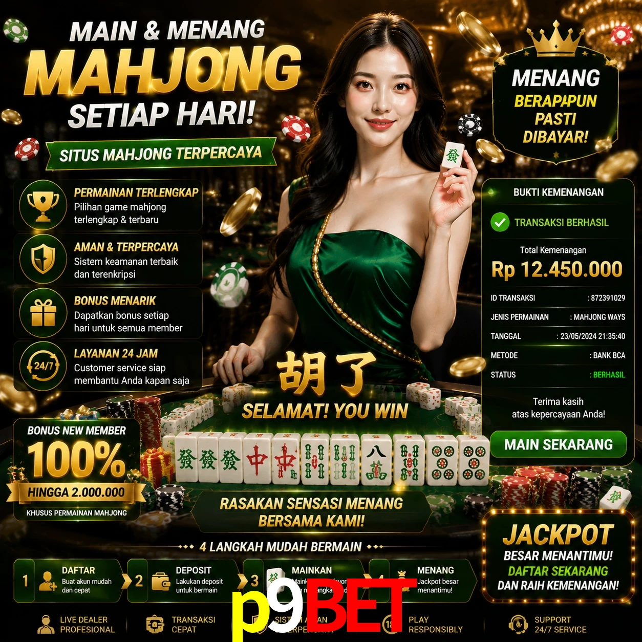 Ganhar e sacar na p9bet